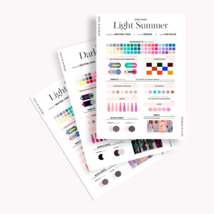 12 Seasonal Color Palettes - (Digital Version)