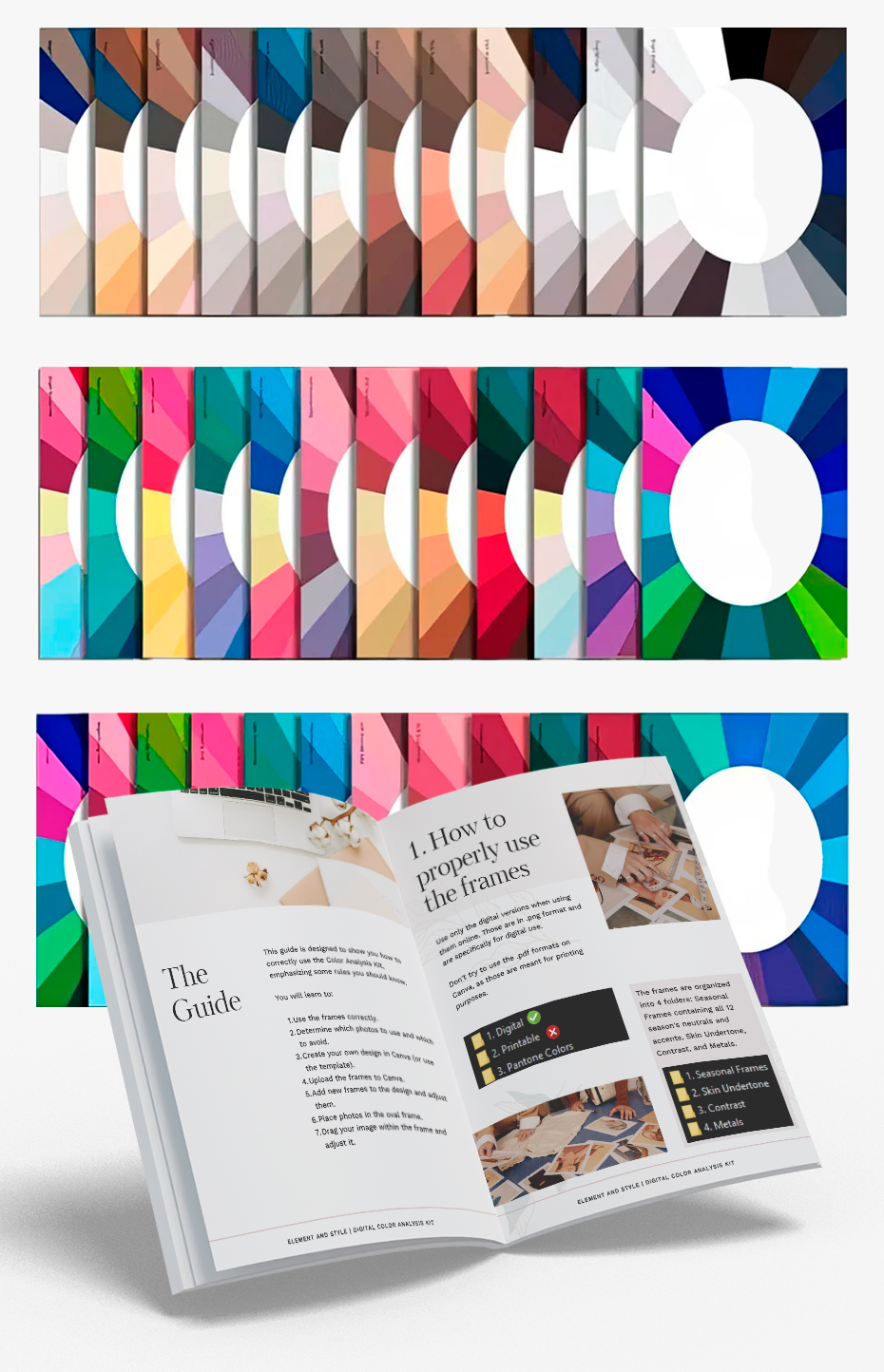 The 70-page professional guide, open