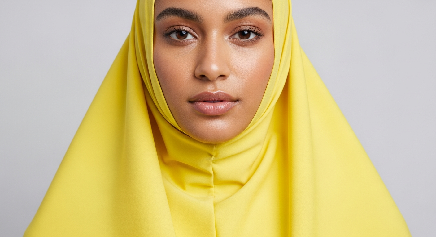 Illustrate the use of large fabric drapes in a color analysis session.