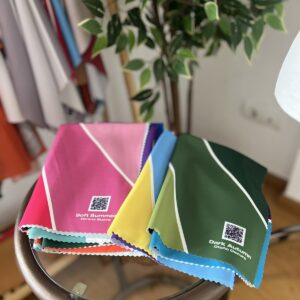 Complete color analysis drape system