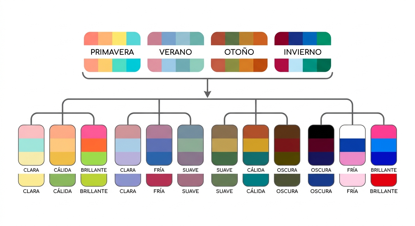 To visually explain the expansion from basic 4-season to a comprehensive 12-season color analysis sy